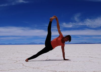 Bolivie Salar de Uyuni, voyage amériques Nathalie Angly Yoga